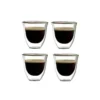 Kitchen Craft Verre Tasse à Café Expresso Double Paroi 75 Ml La Cafetiere - Les 4 SC