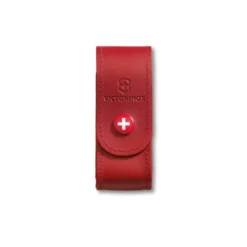 VICTORINOX Etui Ceinture Pour Couteau Suisse Fermant De Poche Cuir Rouge