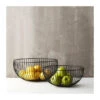 WIRE Corbeille à Fruits Ronde Point Virgule D35 SC