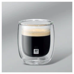 SORRENTO Verre Tasse à Café Expresso Double Paroi 80 Ml ZWILLING - Les 2 -Peugeot Boutique zwilling sorrento set 2 verres expresso double paroi 80 ml 10
